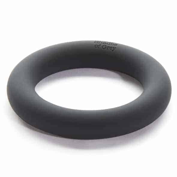 Fifty Shades of Grey - Silicone Cock Ring Black