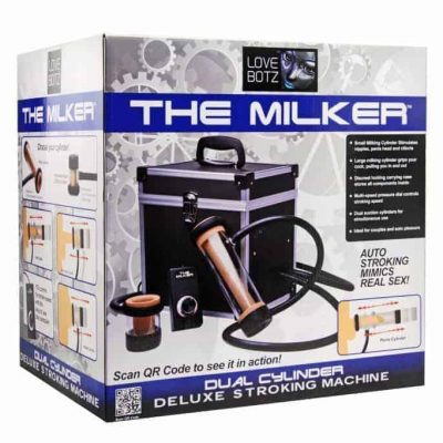 LoveBotz The Milker Automatic Deluxe Stroker Machine at Cloud Climax