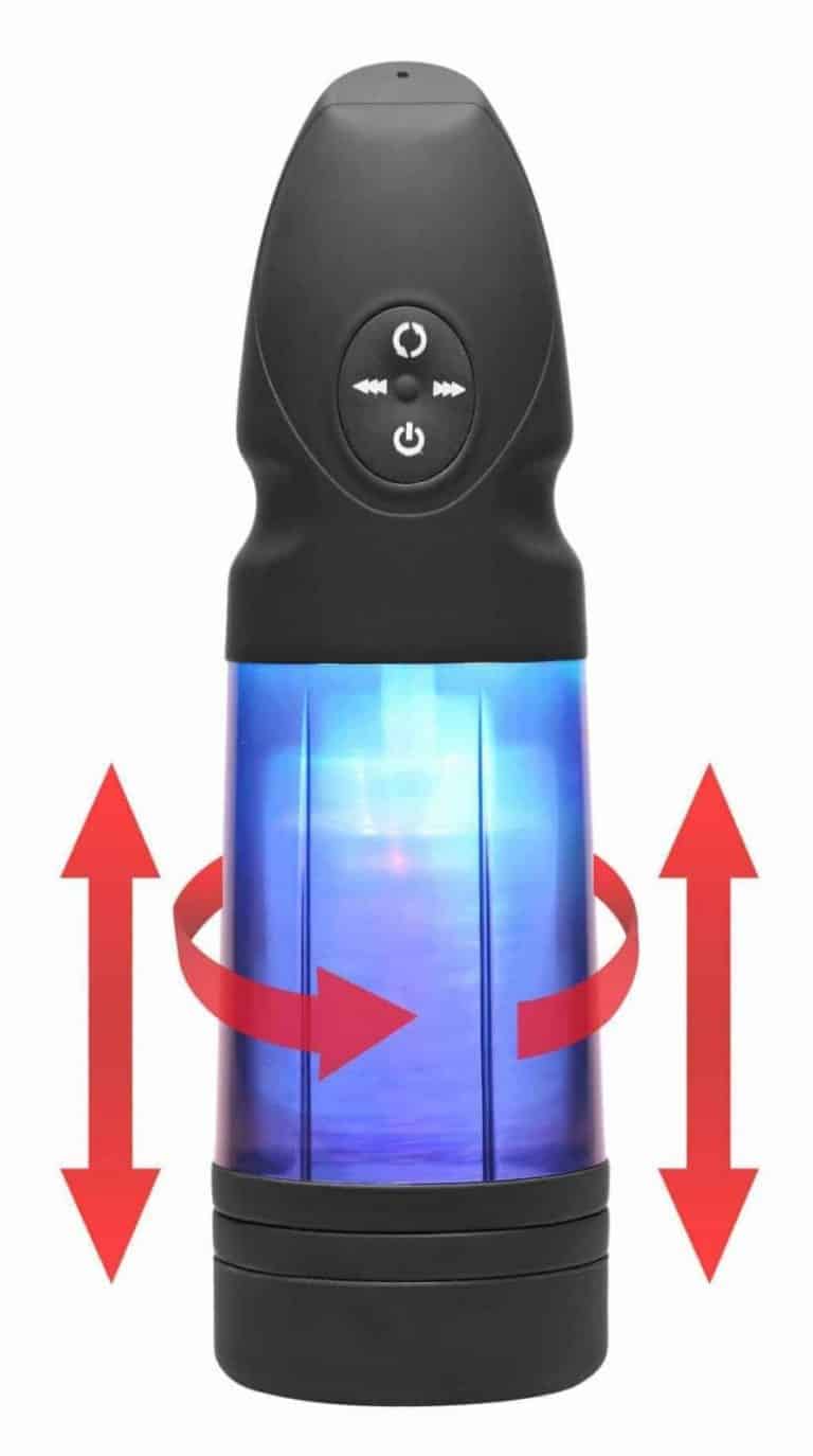 LoveBotz Strobe Multi Function Rechargeable Stroker at Cloud Climax