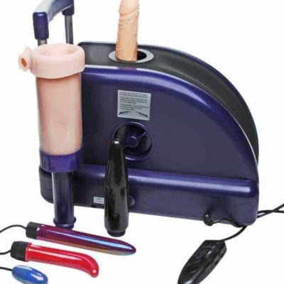 LoveBotz Sex Station Multi Angle Machine with Vibrating Attachments at Cloud Climax