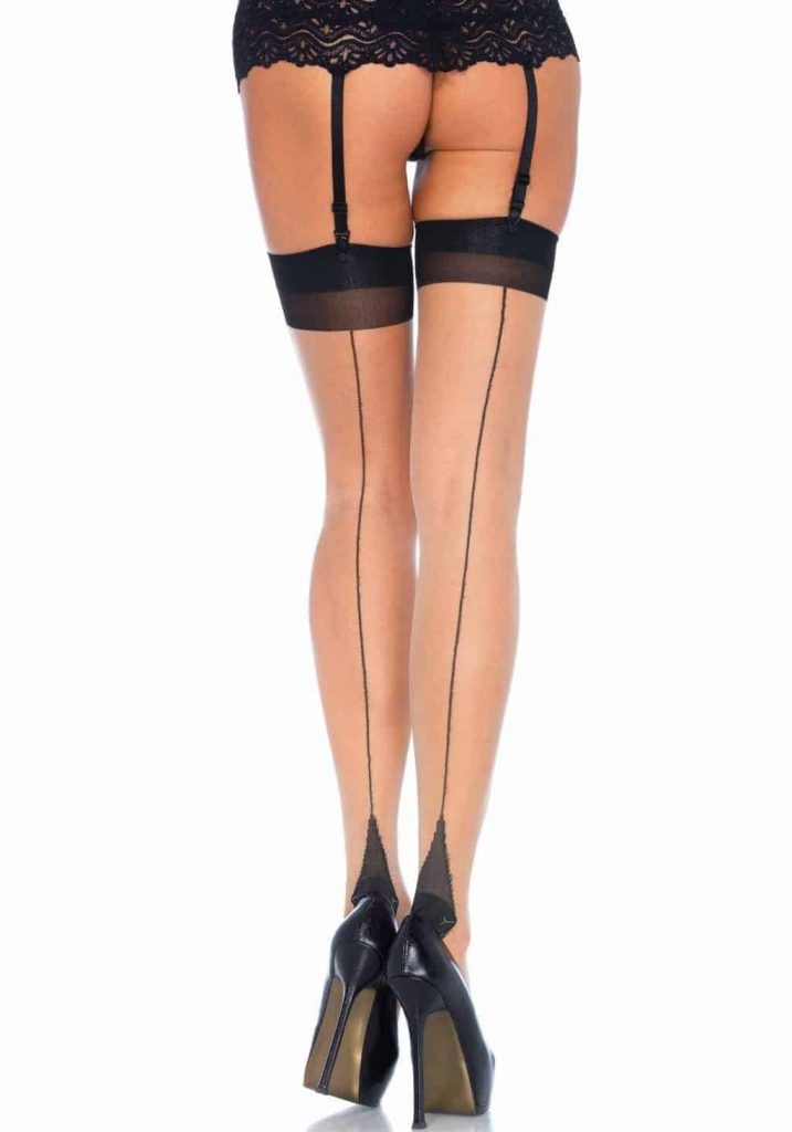 Leg AvenuePlus Size 2 Tone Stockings