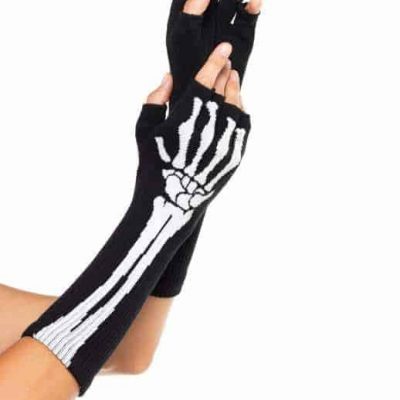Leg AvenueSkeleton Fingerless Gloves