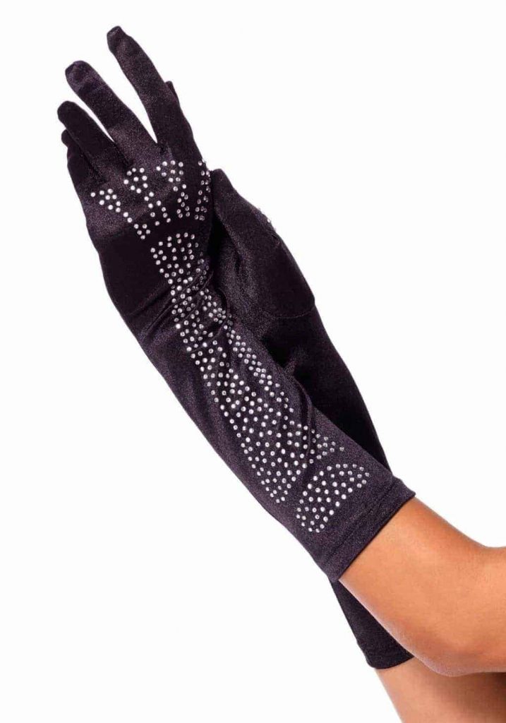 Leg AvenueRhinestone Bone Gloves
