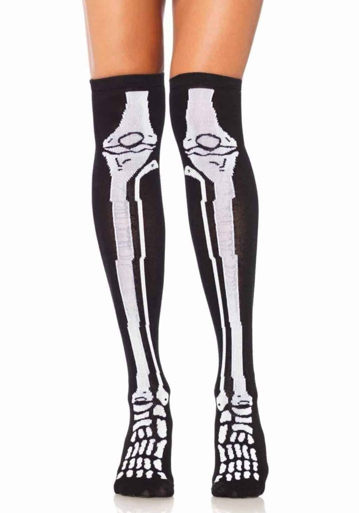 Leg AvenueSkeleton Over The Knee Socks