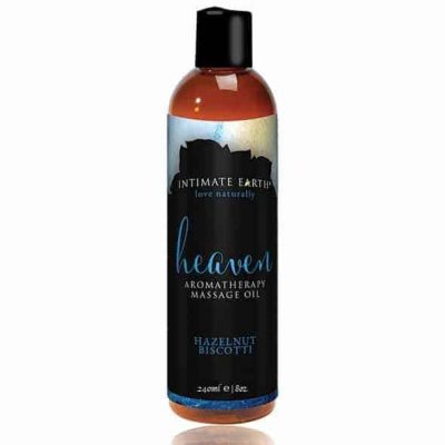 Intimate Earth - Massage Oil Heaven Hazelnut Biscotti 240 ml