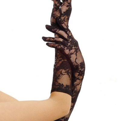 Leg AvenueElbow length stretch gloves