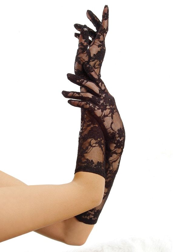 Leg AvenueElbow length stretch gloves