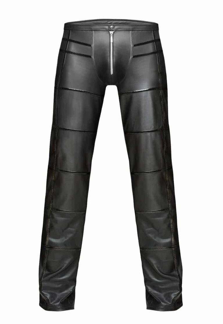 Noir Handmade Long men pants with app.