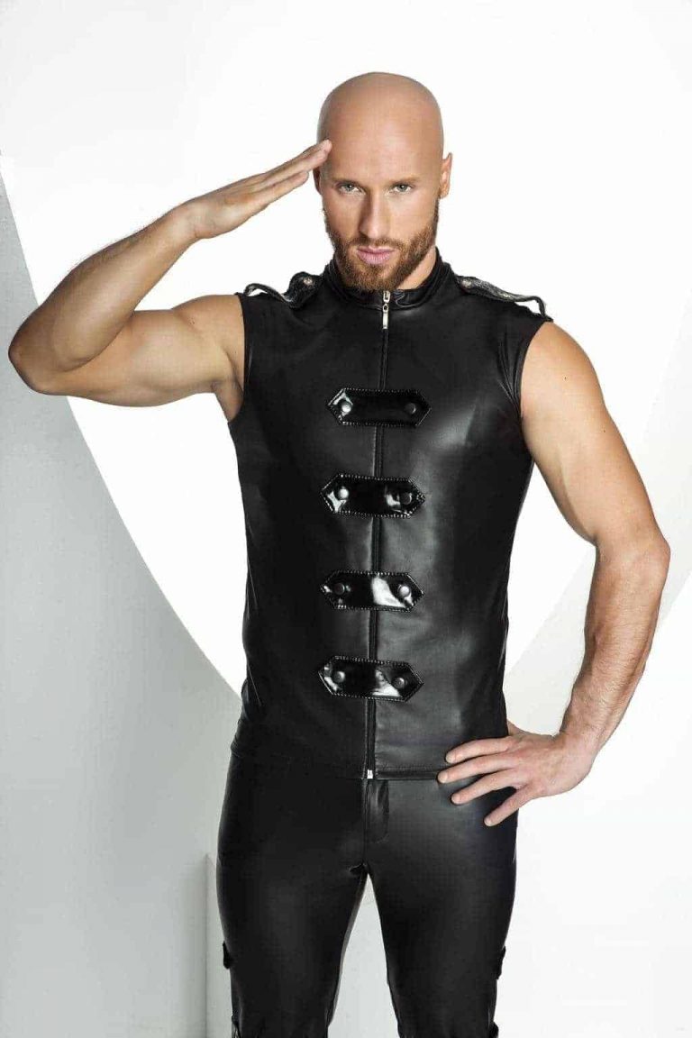 Noir Handmade Men sleeveless shirt