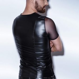 Noir Handmade Tulle T-Shirt wetlook back