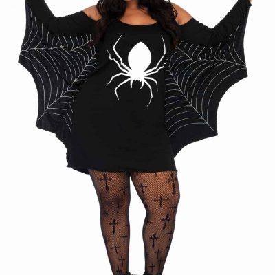 Leg AvenueJersey spiderweb dress