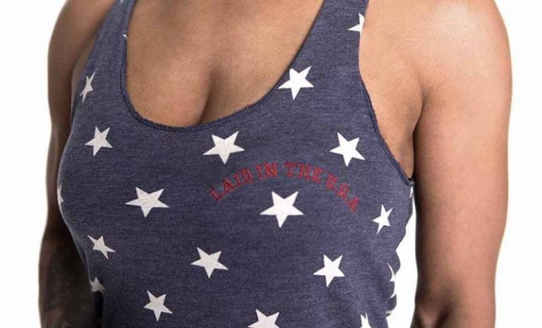 Liberator Apparel Star Print Tank Top Laid in the USA at Cloud Climax