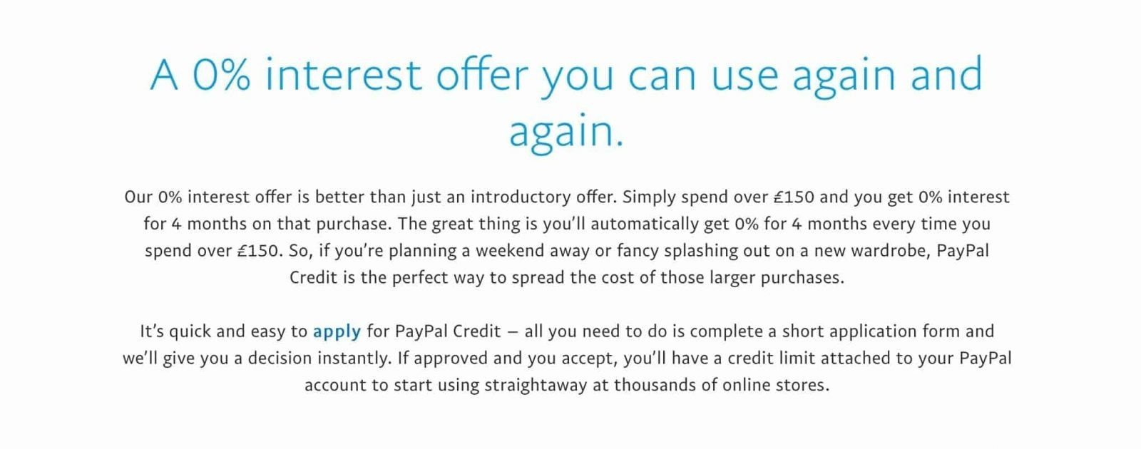 PayPal credit is accepted at Cloud Climax