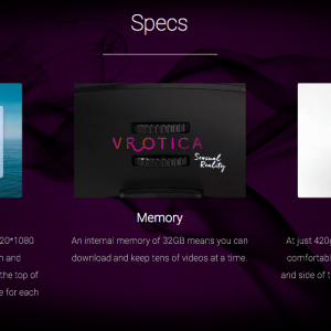 Vrotica VR Porn Headset