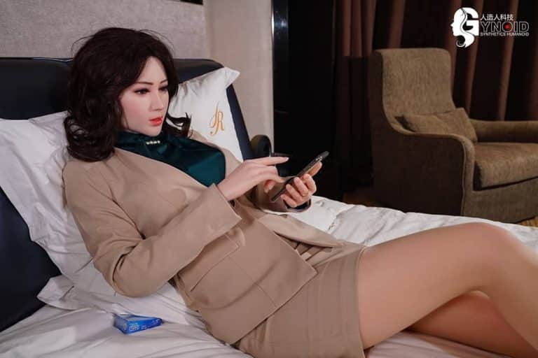 Gynoid - Model 7 Ji Xiang Silicone Sex Doll with removable Arms