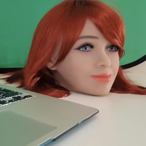 Emma the AI Robot Head Only with Stand and Management System