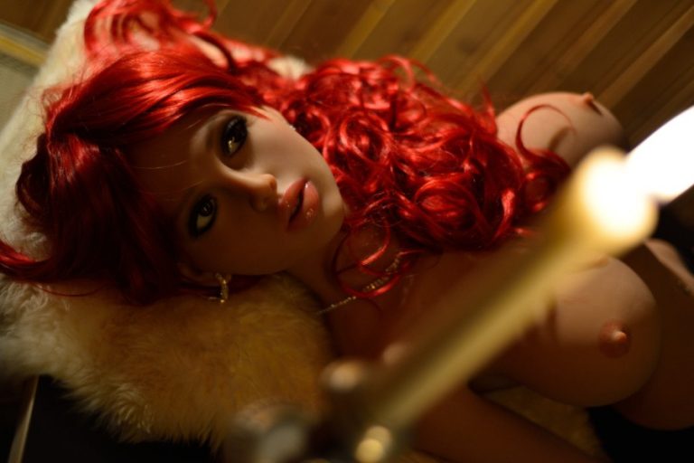 WM Doll 155CM DD cup with Head 46 Ravishing Redhead