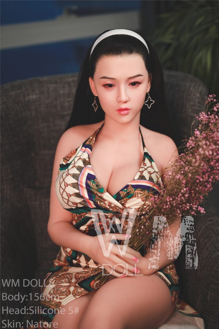 WM Doll Silicone Head 5 156cm H Cup TPE Body Sex Doll