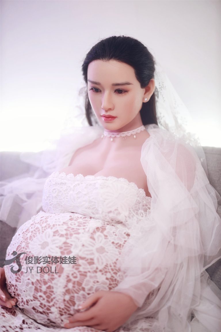 JY Dolls Pregnant Sex Doll XiaoJie 160cm with Silicone Head