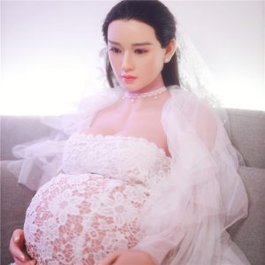 JY Dolls Pregnant Sex Doll XiaoJie 160cm with Silicone Head