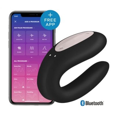 Satisfyer - Double Joy Black