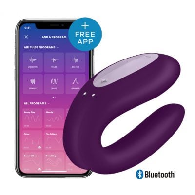 Satisfyer - Double Joy Violet