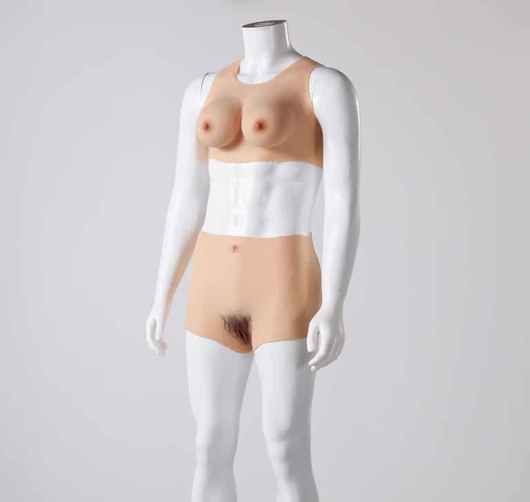 Be You Silicone Prosthetic vagina Briefs & Breasts Set