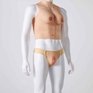 Be You Silicone Prosthetic Vagina Thong & Breasts Set