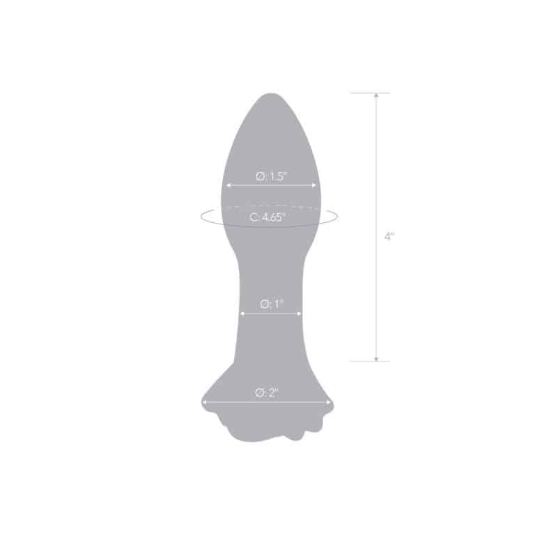 glas-157_glas-five-inch-rosebud-glass-butt-plug-clear-pink-specifications_2000x2000