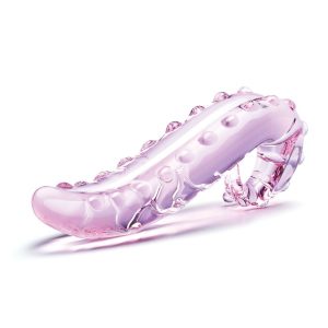 glas-158_glas-six-inch-lick-it-glass-dildo-clear-pink-02_2000x2000