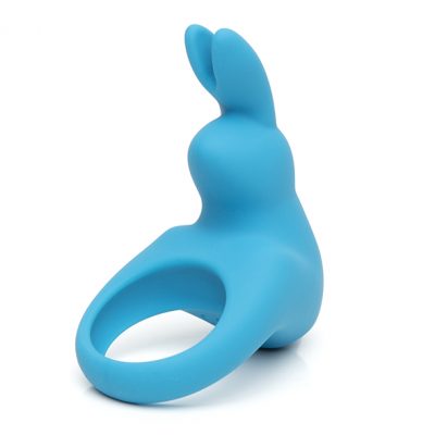 Happy Rabbit - Rechargeable Vibrating Rabbit Cock Ring Blue
