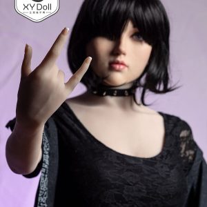 168cm5ft6C-cupSiliconeHeadSexDoll–Misa1-2