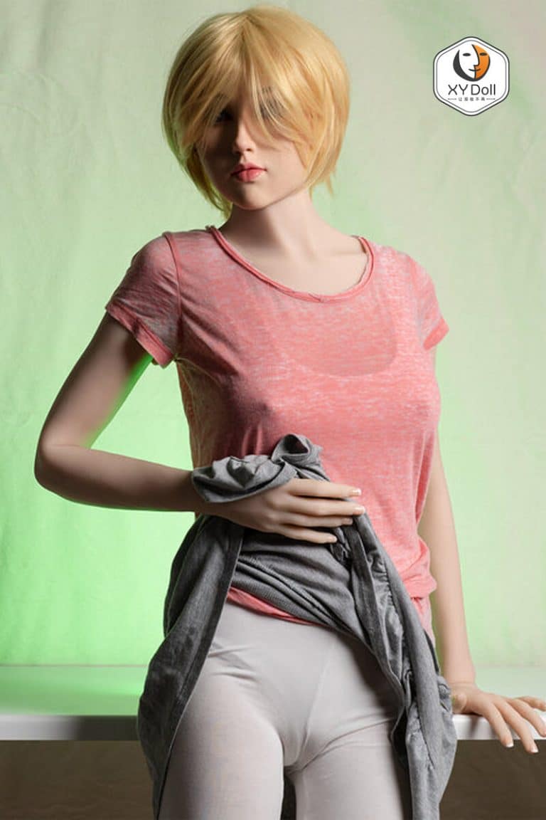 168cm5ft6C-cupSiliconeHeadSexDoll–Misa5-2