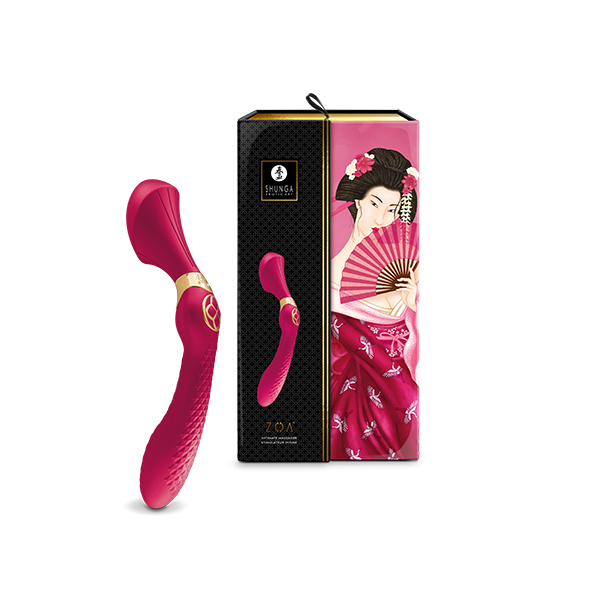 Shunga - Zoa Intimate Massager Raspberry