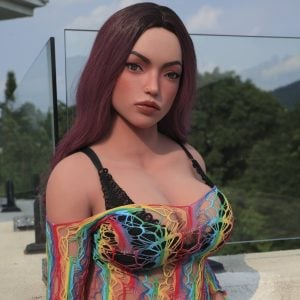 FD155cm Ginny(Silicone head)Black 1