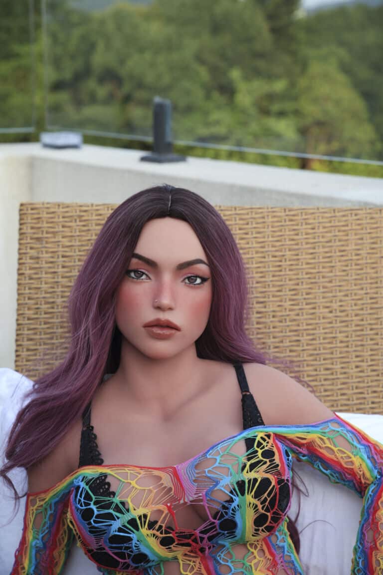 FD155cm Ginny(Silicone head)Black 10