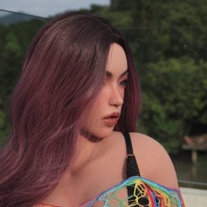 FD155cm Ginny(Silicone head)Black 3
