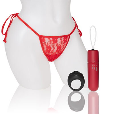 The Screaming O - My Secret Screaming O 4T Panty Vibe Red