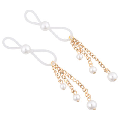 Sportsheets - Sex & Mischief Pearl Nipple Ties