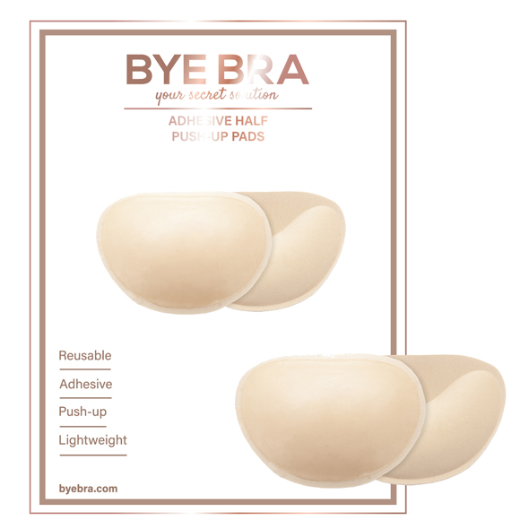 Bye Bra - Adhesive Push-Up Pads Nude