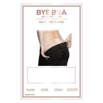 Bye Bra - Adhesive Thong Nude One Size