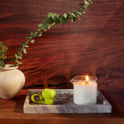 Dame Products - Massage Oil Candle Wild Lust Lime