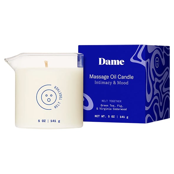 Dame Products - Massage Oil Candle Melt Together