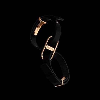 Crave - ICON Cuffs Black/Rose Gold