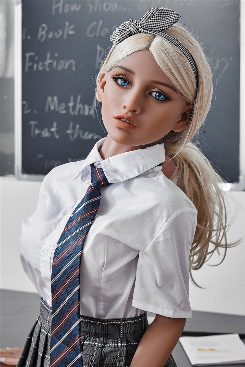 Buy American Girl School Uniform Sex Doll 150cm Victoria now at Cloud  Climax. We offer low prices and fast discreet shipping on all luxury  realistic sex dolls.