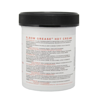 Elbow Grease - Hot Cream Jar 118 ml