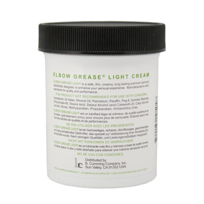 Elbow Grease - Light Cream Jar 118 ml