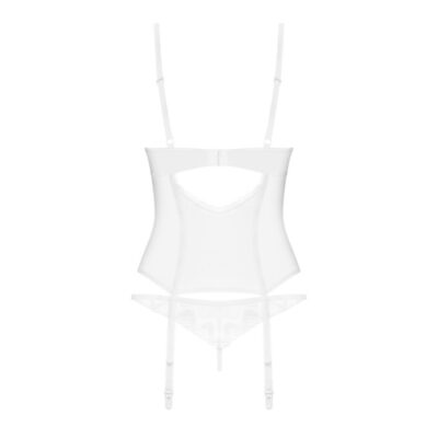 Obsessive - Alissium corset & thong White M/L