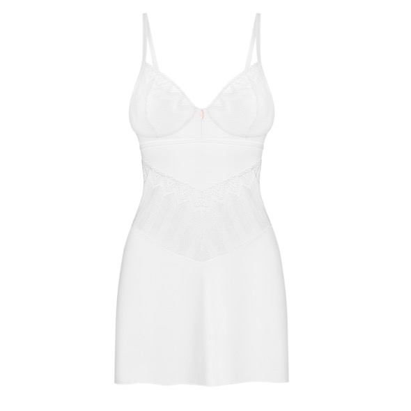 Obsessive - Alissium chemise & thong White M/L