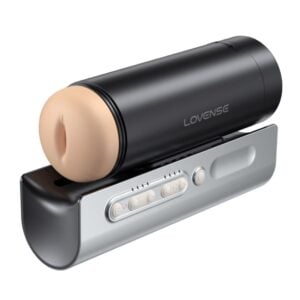 Lovense - Solace Pro Automatic Thrusting Masturbator Black
